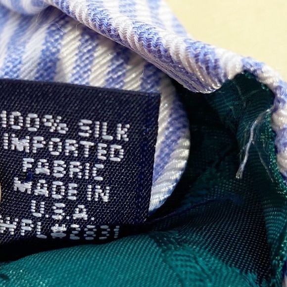 Tommy Hilfiger Men’s 100% Silk Tie - Picture 5 of 5